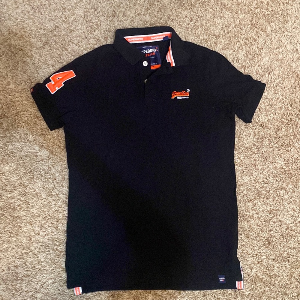 SuperDry black Polo